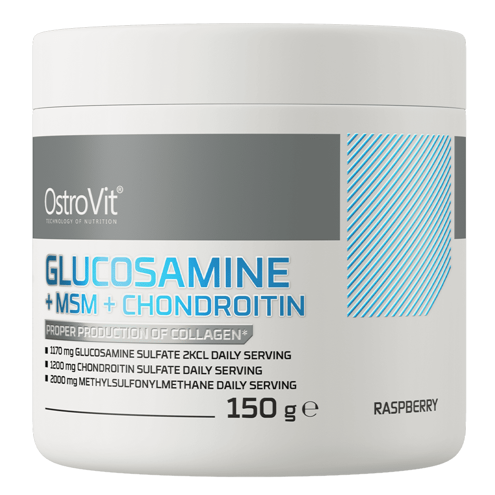 OstroVit Glucosamine + MSM + Chondroitin 150g Vaarikas — Raspberry — Powder - image 1 of 3