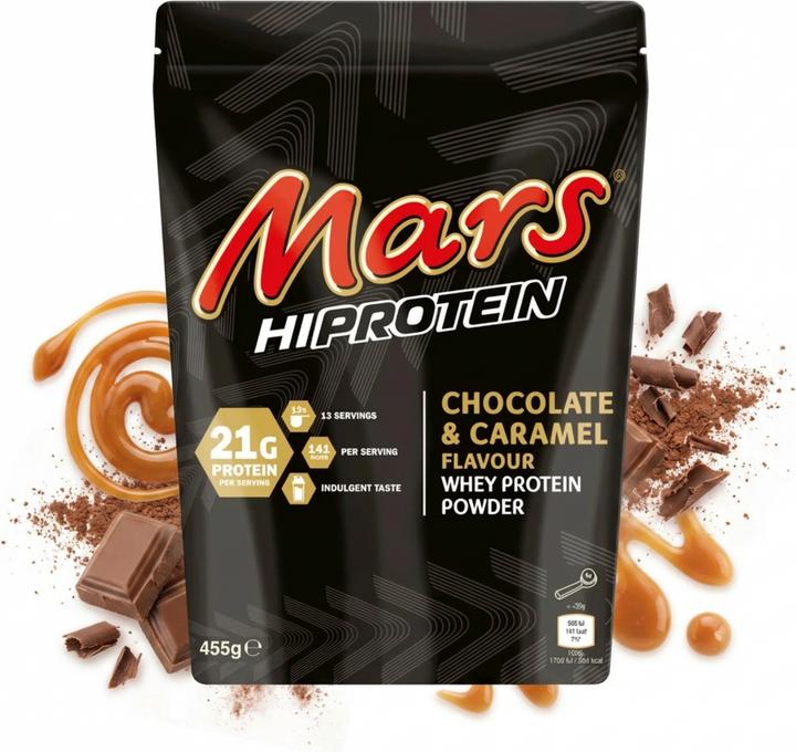 Mars Hi Protein - Протеиновый порошок со вкусом шоколадной карамели 455г — Chocolate — Powder - image 1 of 3