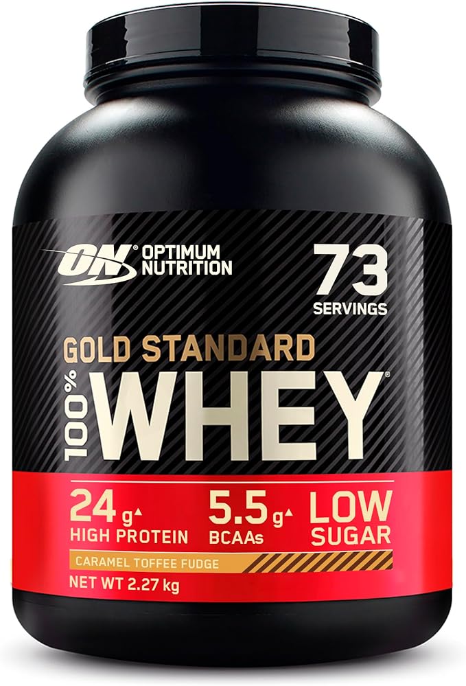 Optimum-nutrition Gold Standard 100% Whey 2.27kg Karamell — Caramel — Powder - image 1 of 2