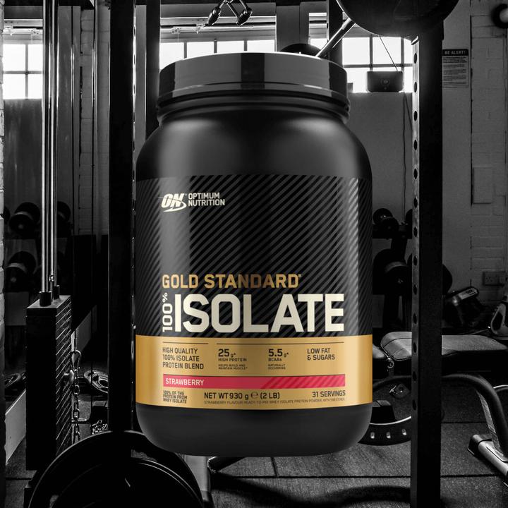 Optimum-nutrition Gold Standard 100% Isolate 930g Maasikas — Strawberry — Powder view 2