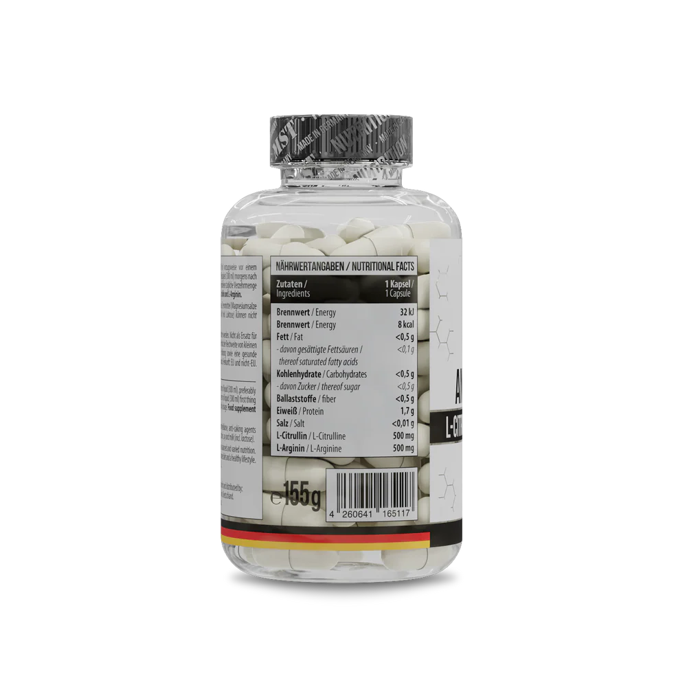 MST Amino Pump L-Citrulline + L-Arginine 120caps — Capsules view 2
