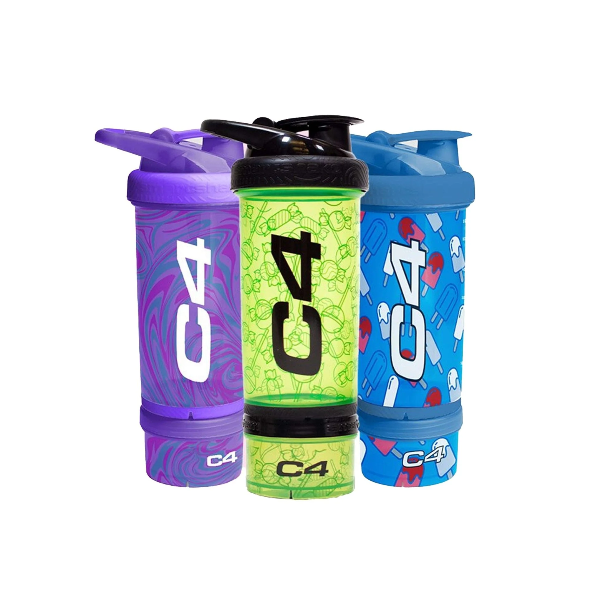 Cellucor C4 Protein Shaker – 600ml – Purple — Accessory view 2