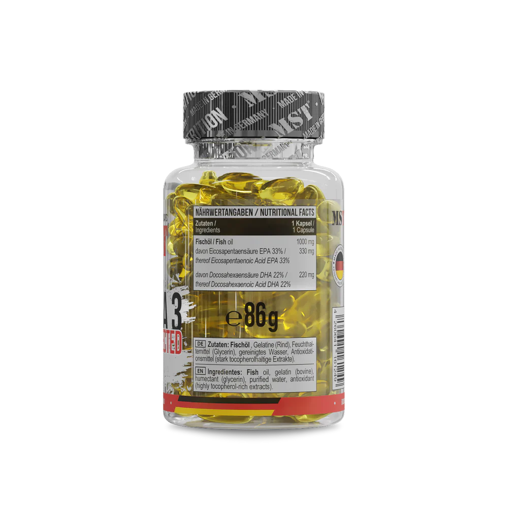 MST Omega 3 Selected 60 softgels — Softgels view 2