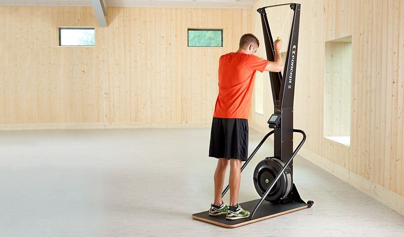 Suusaergomeeter Concept2 SkiErg 2 monitoriga PM5 view 3