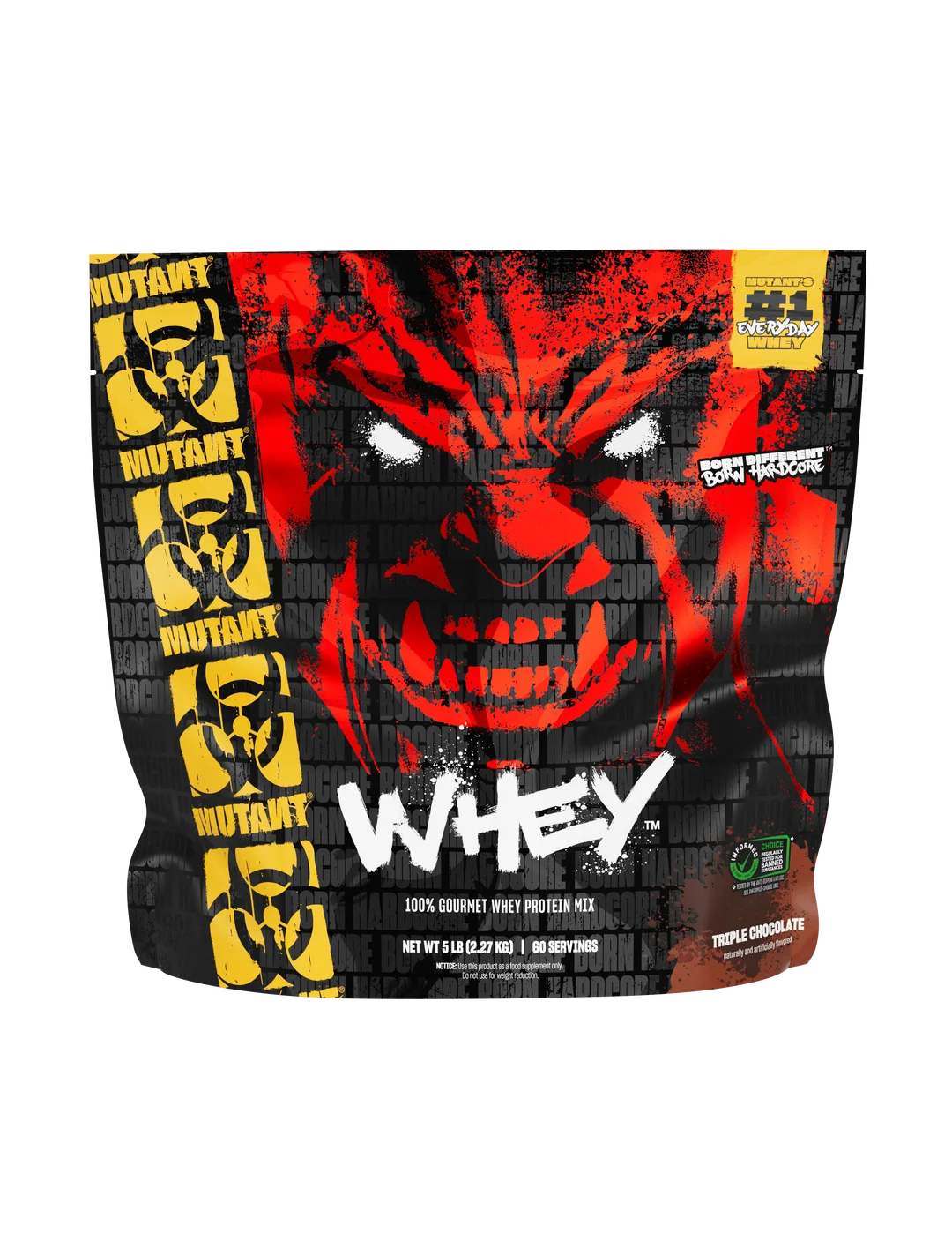 Mutant Whey 2.27kg Kolmekordne šokolaad — Chocolate - image 1 of 2