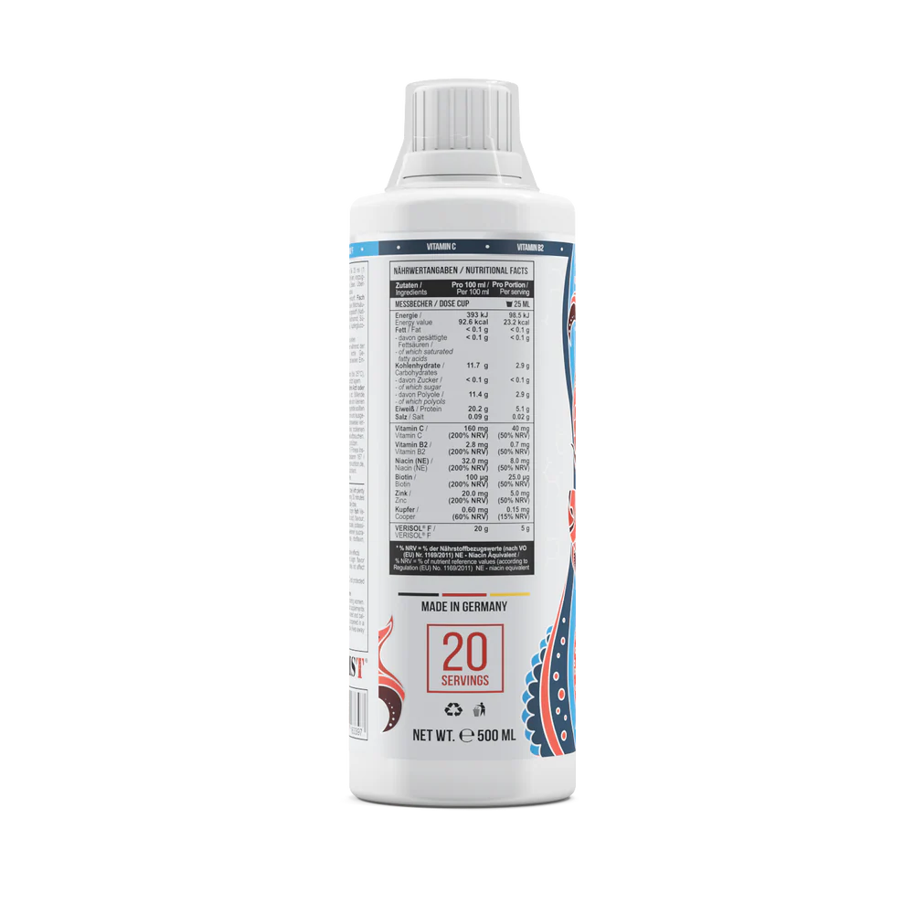 MST Fish collagen + Verisol 500ml Metsik kirss — Cherry — Liquid view 2