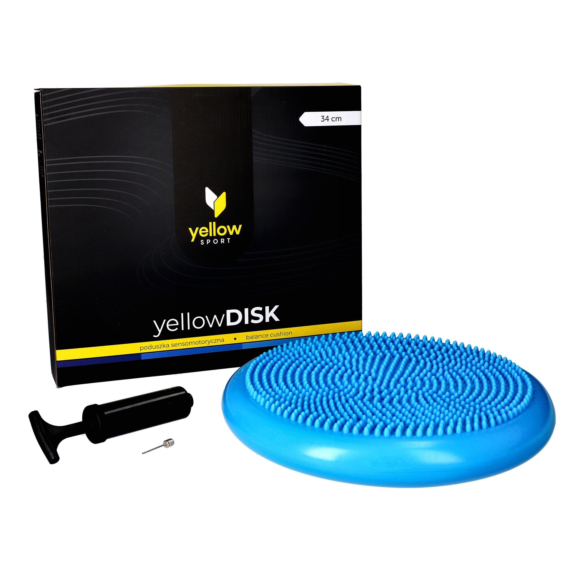 Tasakaalupadi Yellow Sport 34 cm sinine view 2