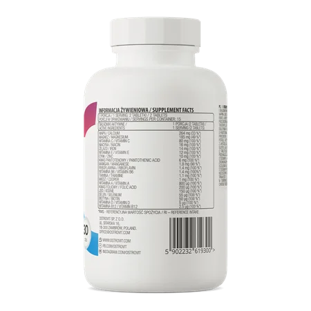 OstroVit 100% Vit&Min Multivitamin Tablets 30 pcs — Tabs view 2
