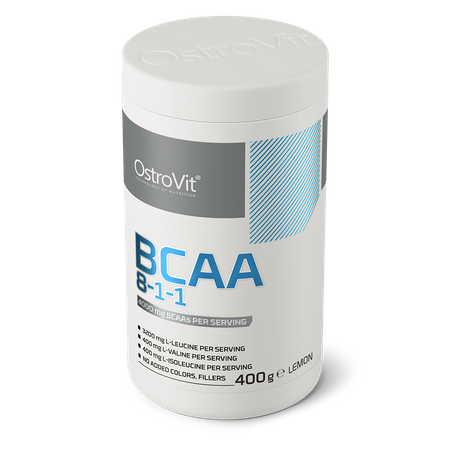 OstroVit BCAA 8-1-1 400g Sidrun — Lemon — Powder view 2