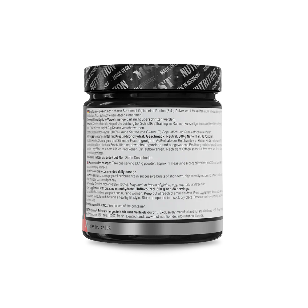MST Creatine Micronized 300g Maitsestamata — Unflavored — Powder view 3