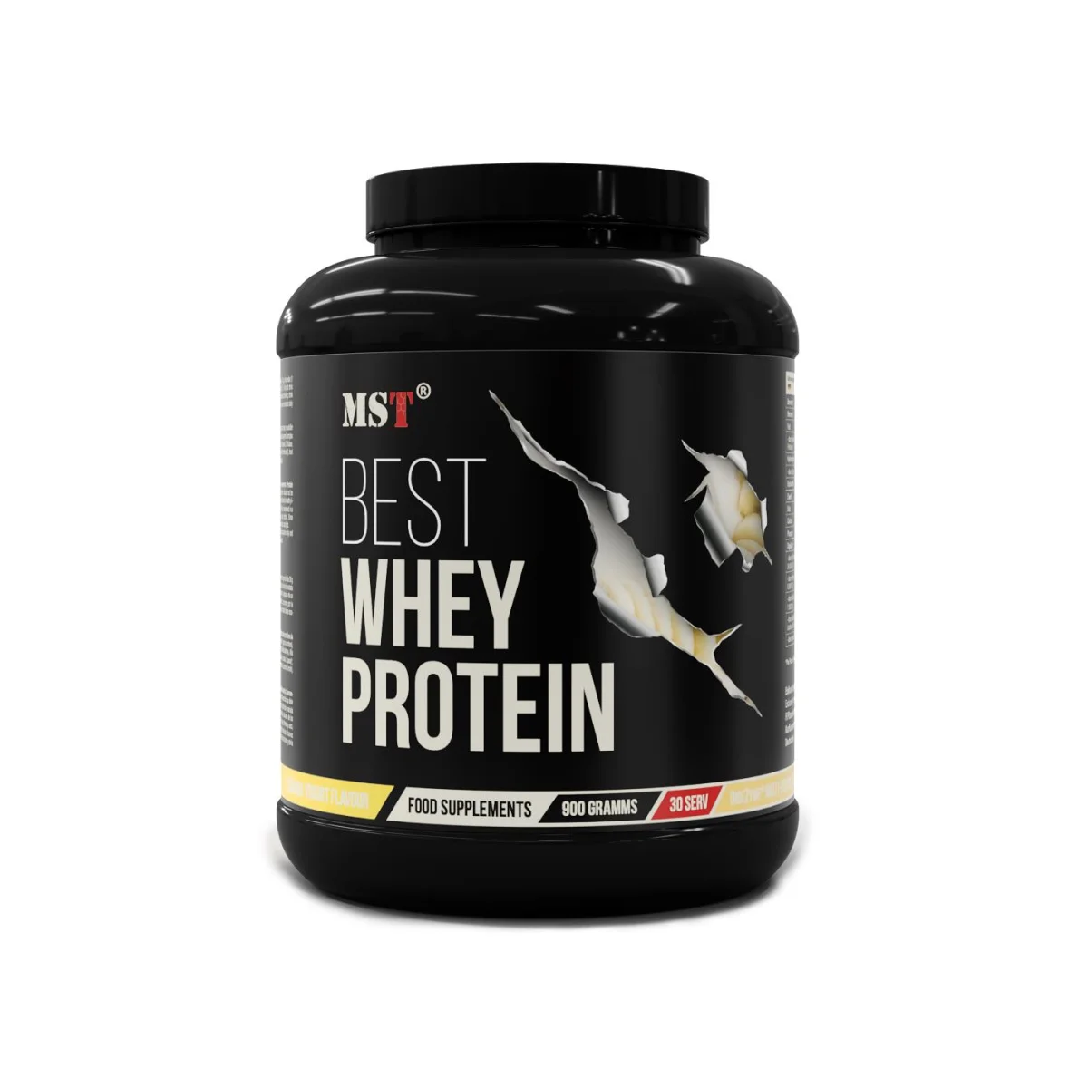 MST Protein Best Whey + Enzymes 900g Banaanijogurt — Banana — Powder - image 1 of 4