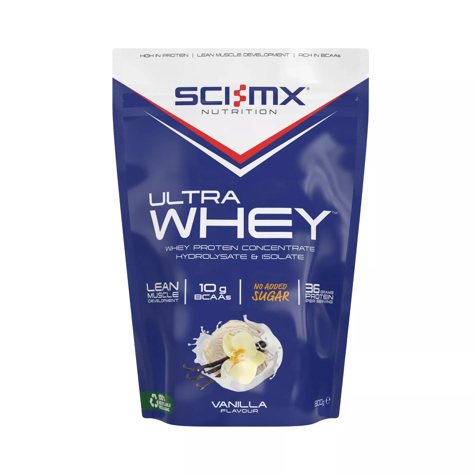 Sci-Mx Ultra Whey 800g Vanill
