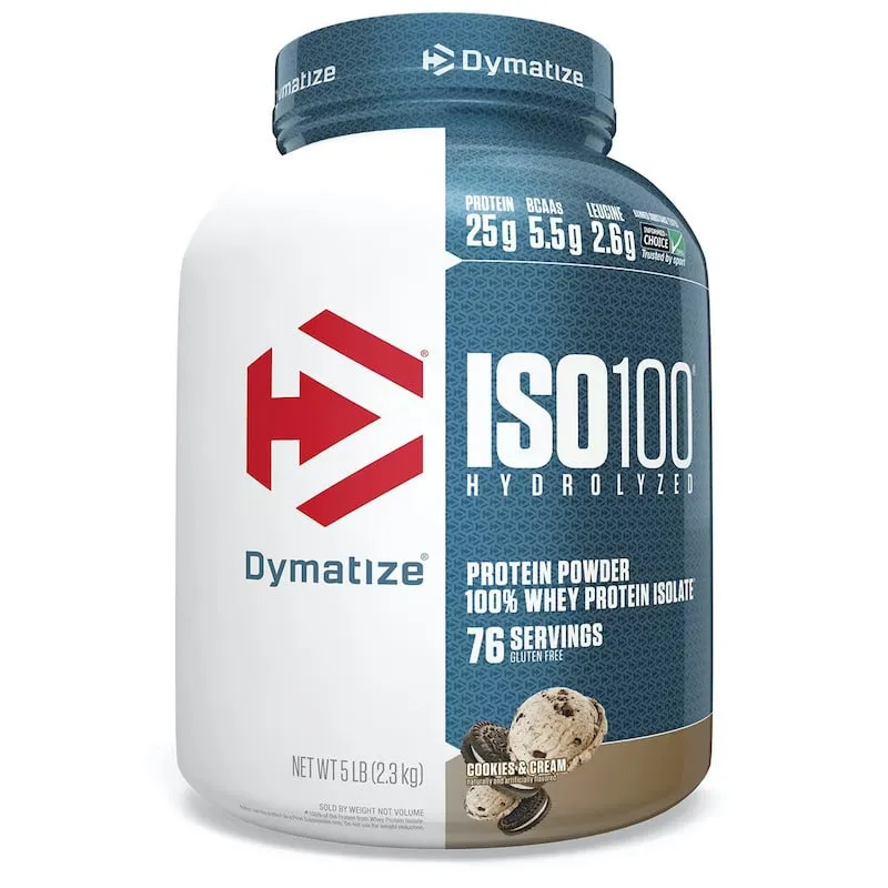 Dymatize ISO 100 2.2kg Küpsised ja kreem — Cookies — Powder - image 1 of 2