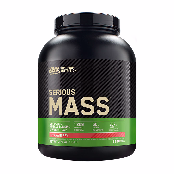Optimum Nutrition Serious Mass 2.73kg Maasikas — Strawberry — Powder - image 1 of 2