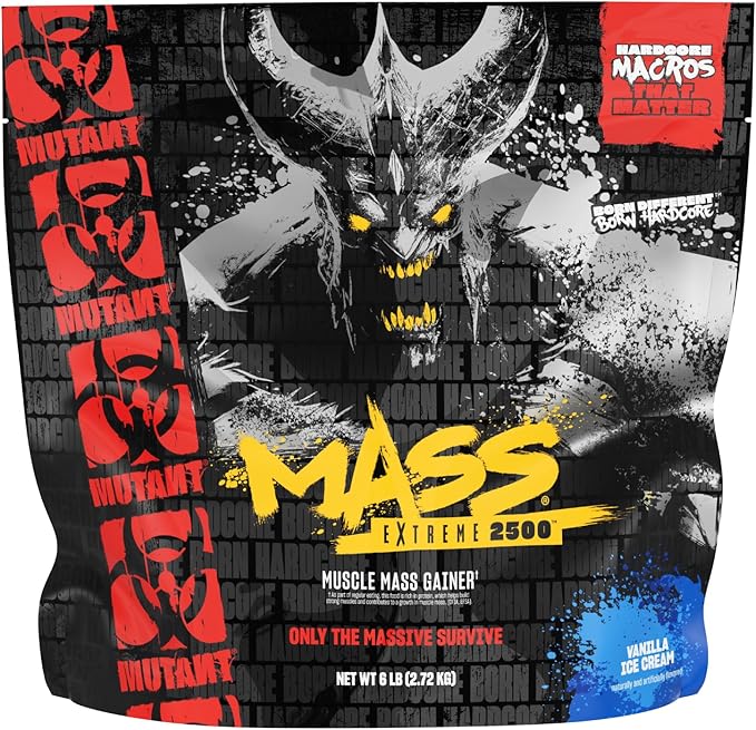 Mutant Mass Extreme 2500 Vaniljejäätis 2.72kg — Vanilla — Powder - image 1 of 2