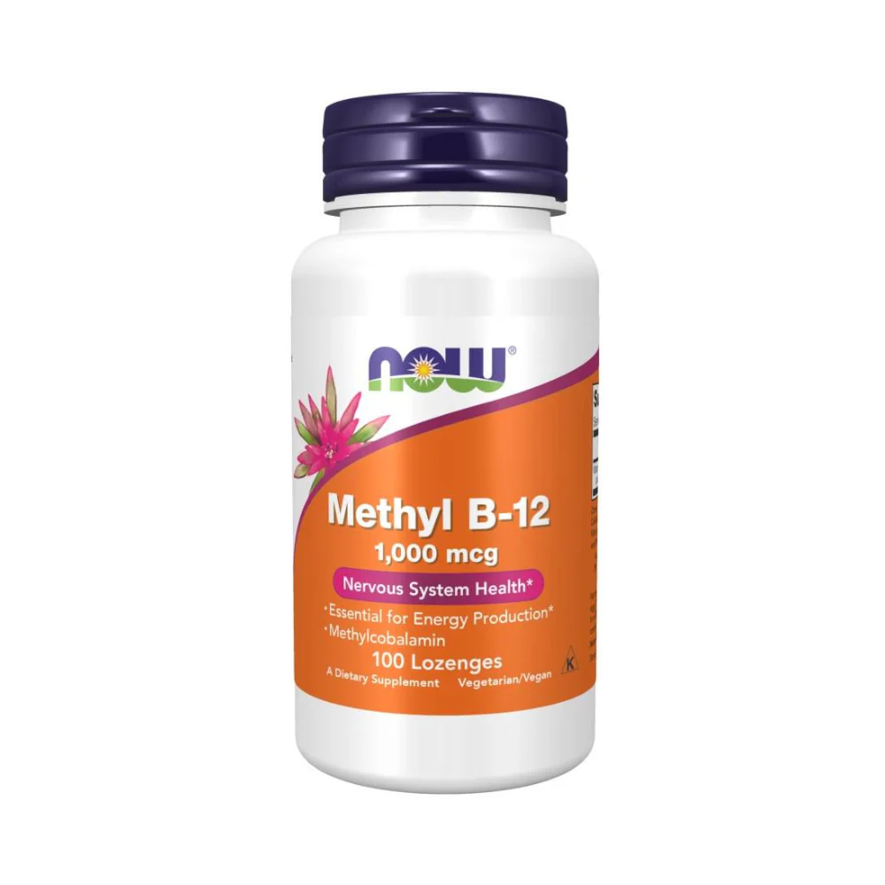 NOW Methyl B-12 1000mcg 100 lozenges — Capsules - image 1 of 2