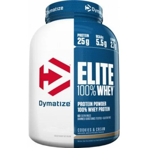 Dymatize Elite Whey 2.170kg Küpsised ja kreem — Cookies — Powder view 1