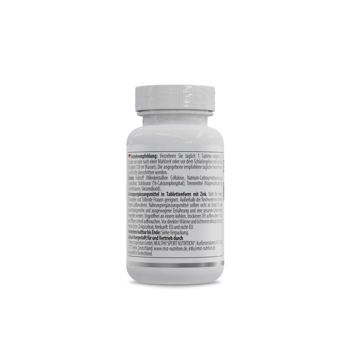 Healthy Zinc picolinate 60tabs — Capsules view 3