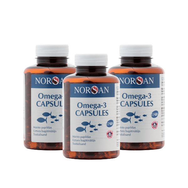 Omega-3 Total kapslid, 3×120 tk.