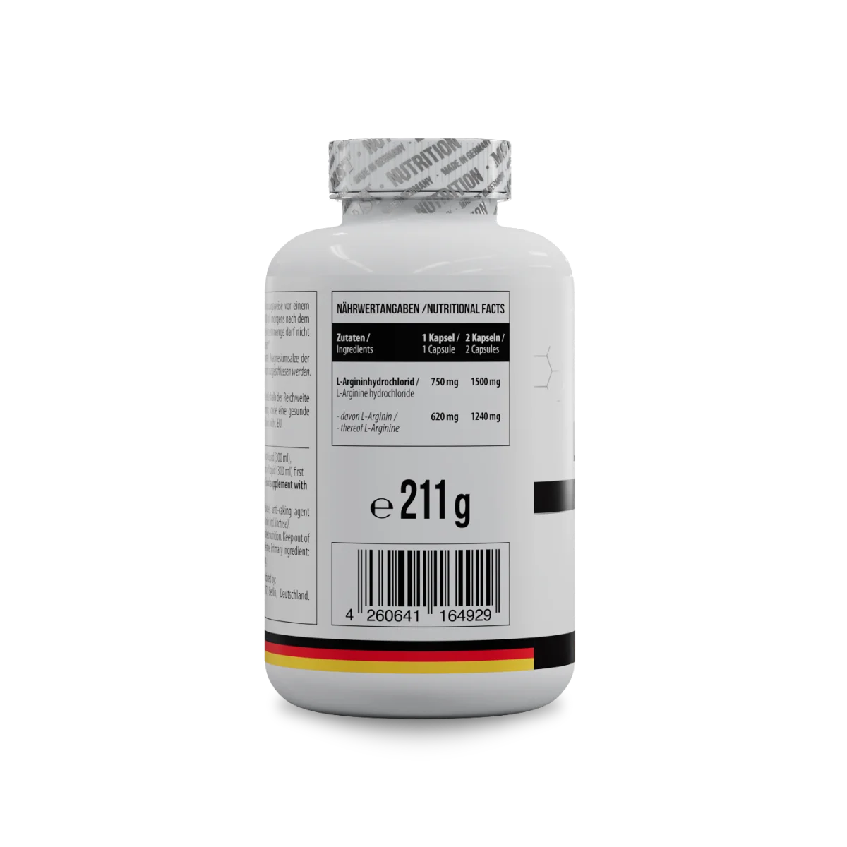 MST L-Arginine 240caps — Capsules view 2