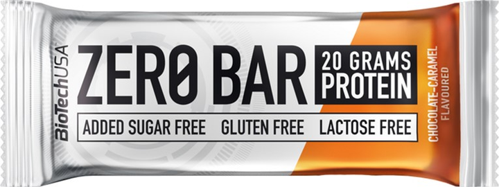 BIOTECHUSA Zero Bar 50g Šokolaad-karamell — Chocolate — Bar - image 1 of 2