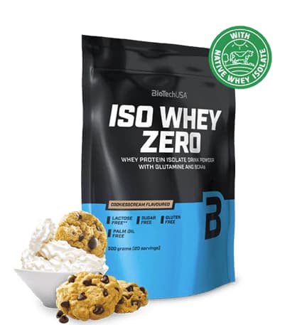 BIOTECHUSA ISO WHEY ZERO 500g Küpsised ja kreem