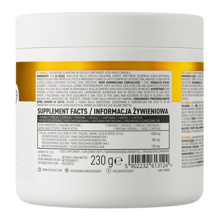 OstroVit Omega 3 180caps — Capsules view 3