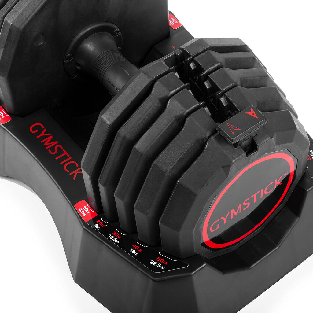 Reguleeritav hantel Gymstick Quick-Lock Dumbbell 4.5-22.5 kg view 4