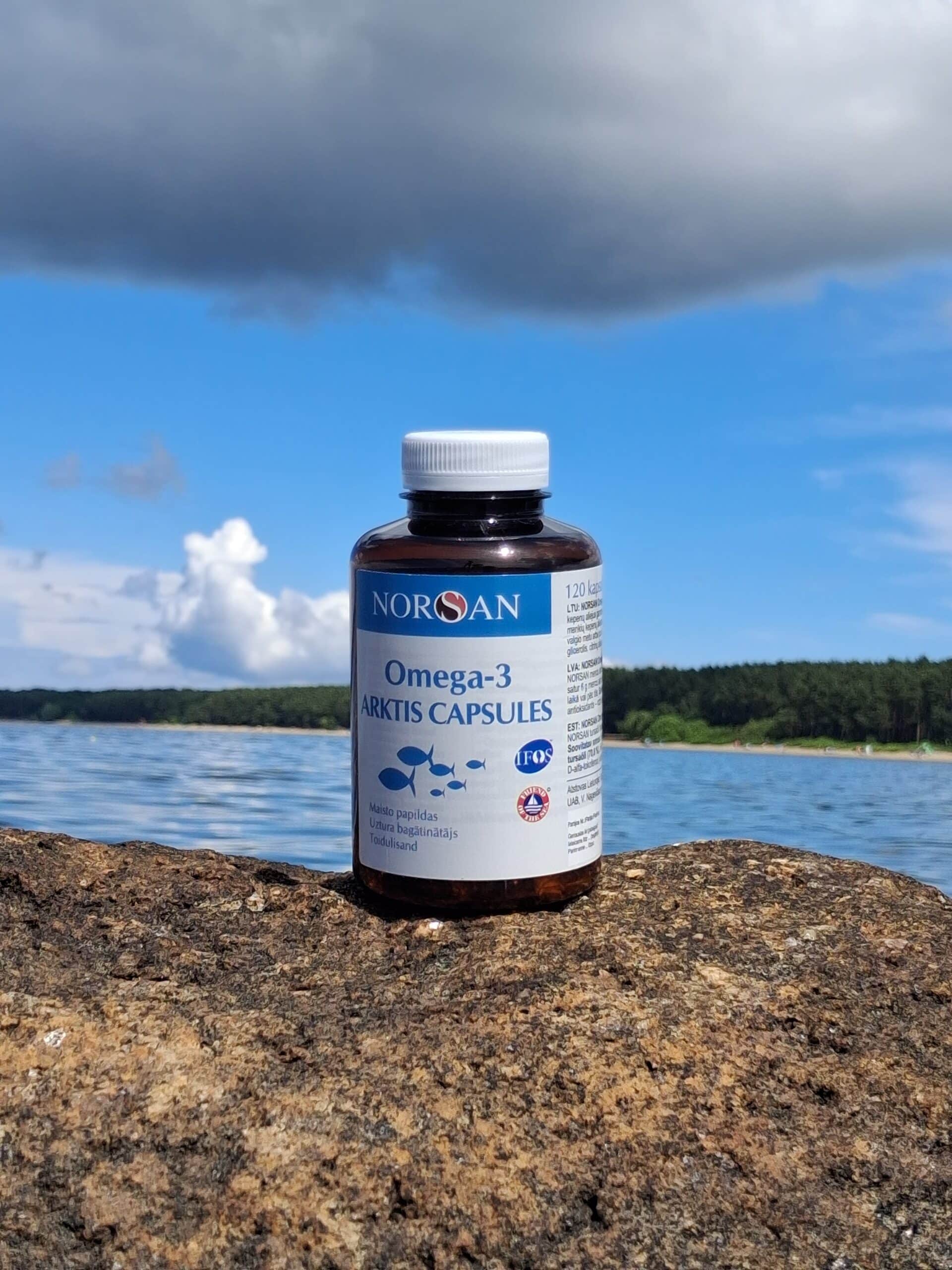 Omega-3 Arktis, kapslid, 3×120 tk. — Capsules view 3