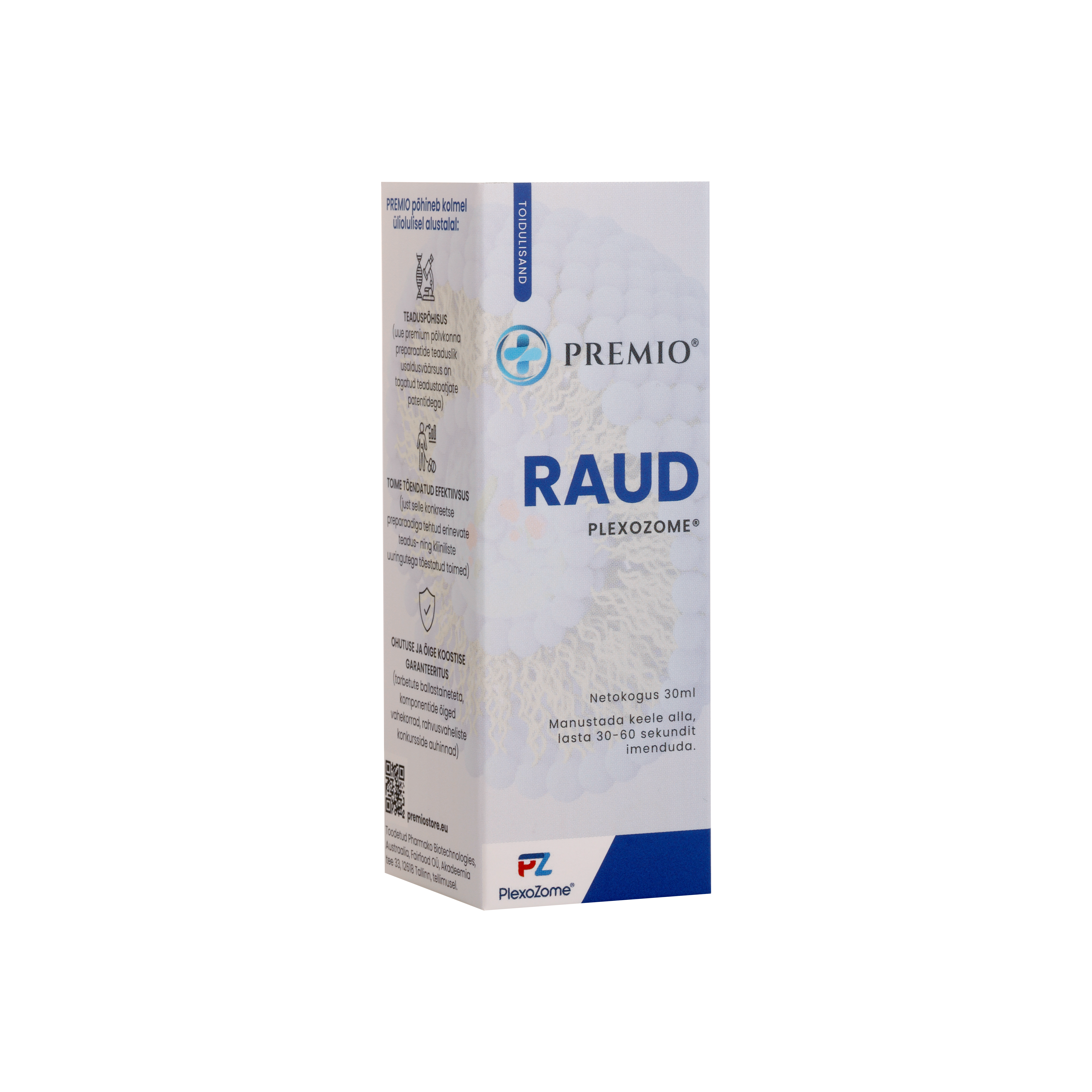 PREMIO® raud (PlexoZome®, liposoomne) view 2