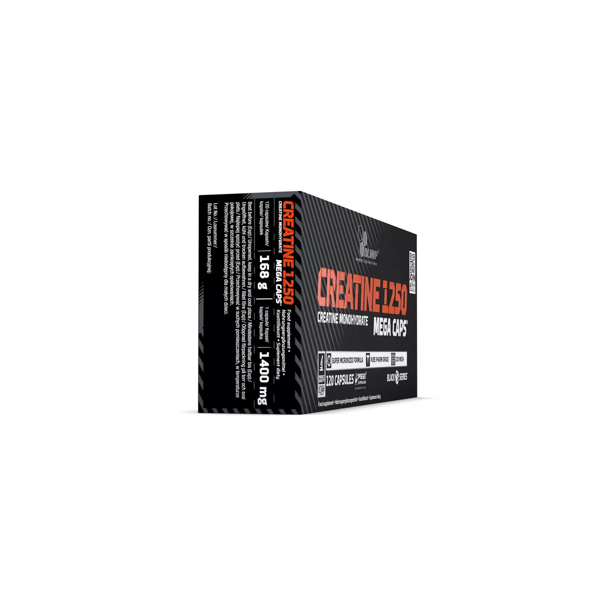 Olimp Sport Nutrition Kreatiin 1250 Mega 120 kapslit — Capsules view 2