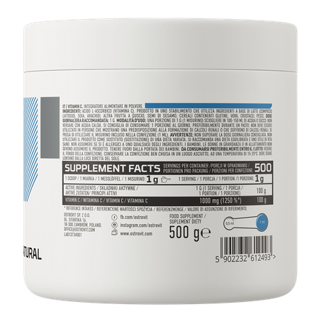 OstroVit Vitamin C 500g — Powder view 3