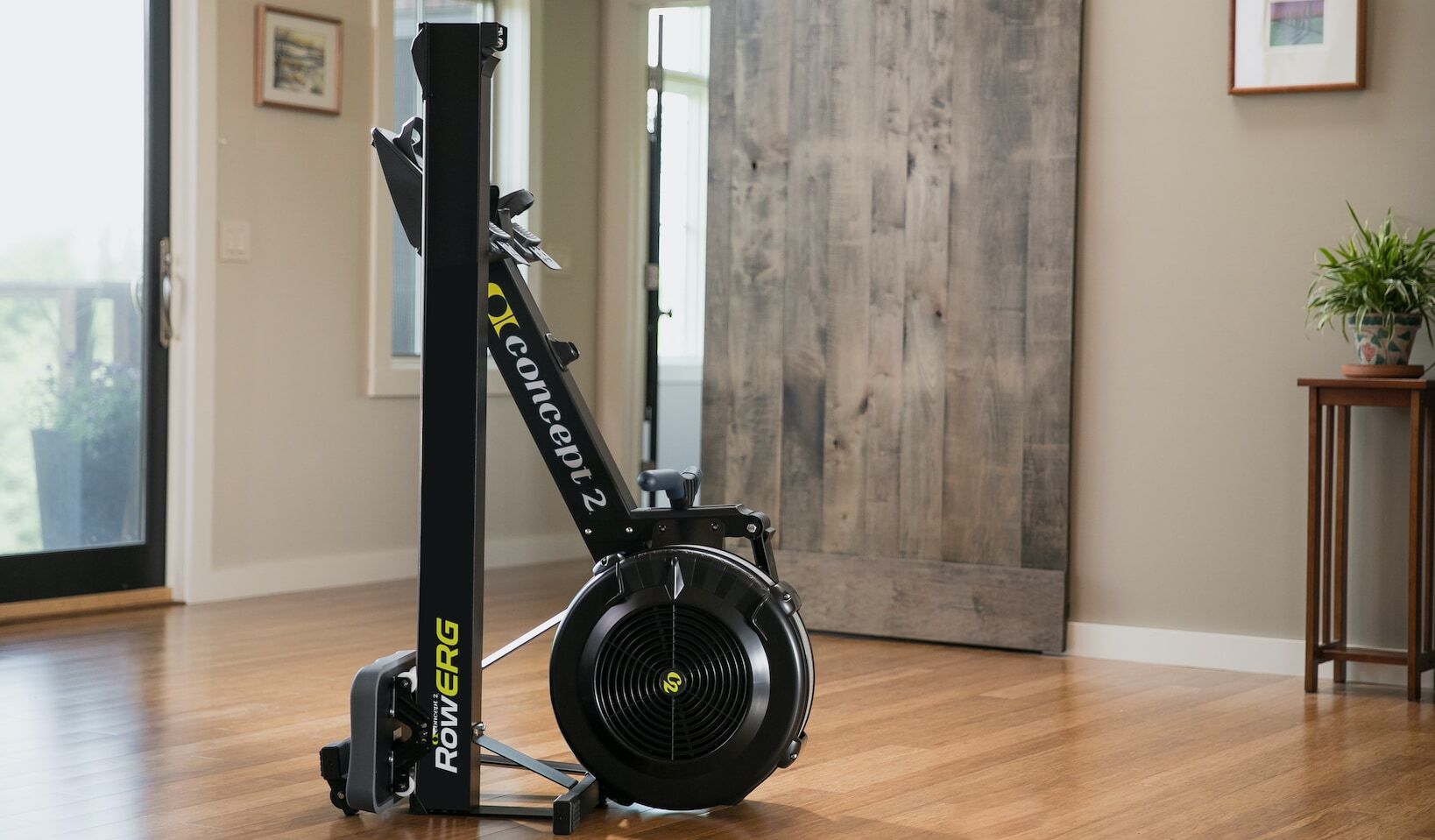 Sõudeergomeeter Concept2 RowErg Standard monitoriga PM5 must view 4