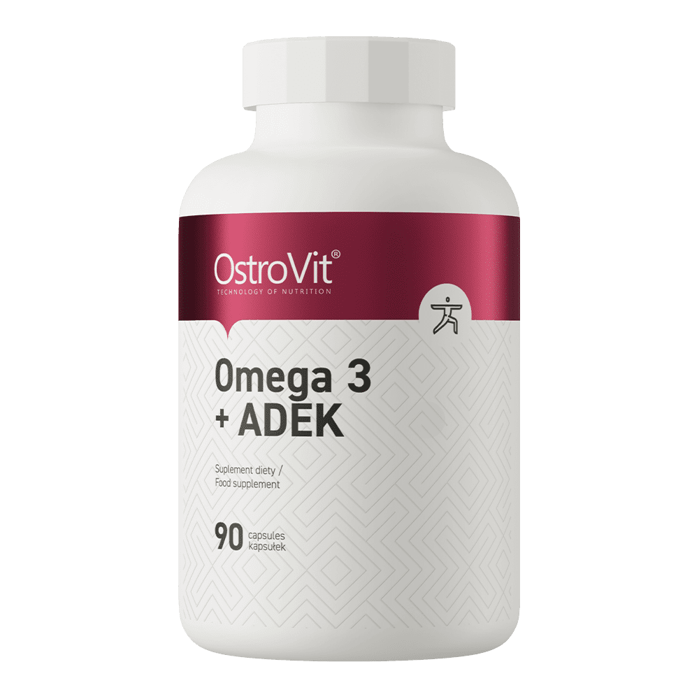 OstroVit Omega 3 + ADEK 90caps — Capsules - image 1 of 3