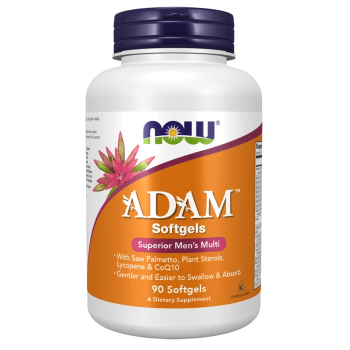 NOW Adam Male Multivitamin 90caps — Capsules view 1