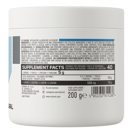 OstroVit Leucine 200g — Powder view 3