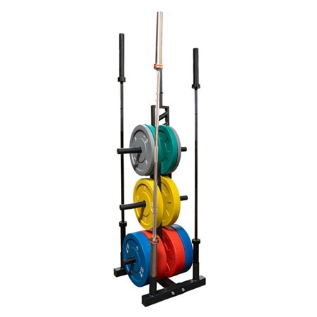 Ketaste ja kangi hoidik Bumper Plate Tree -4 Bar Holders - product image