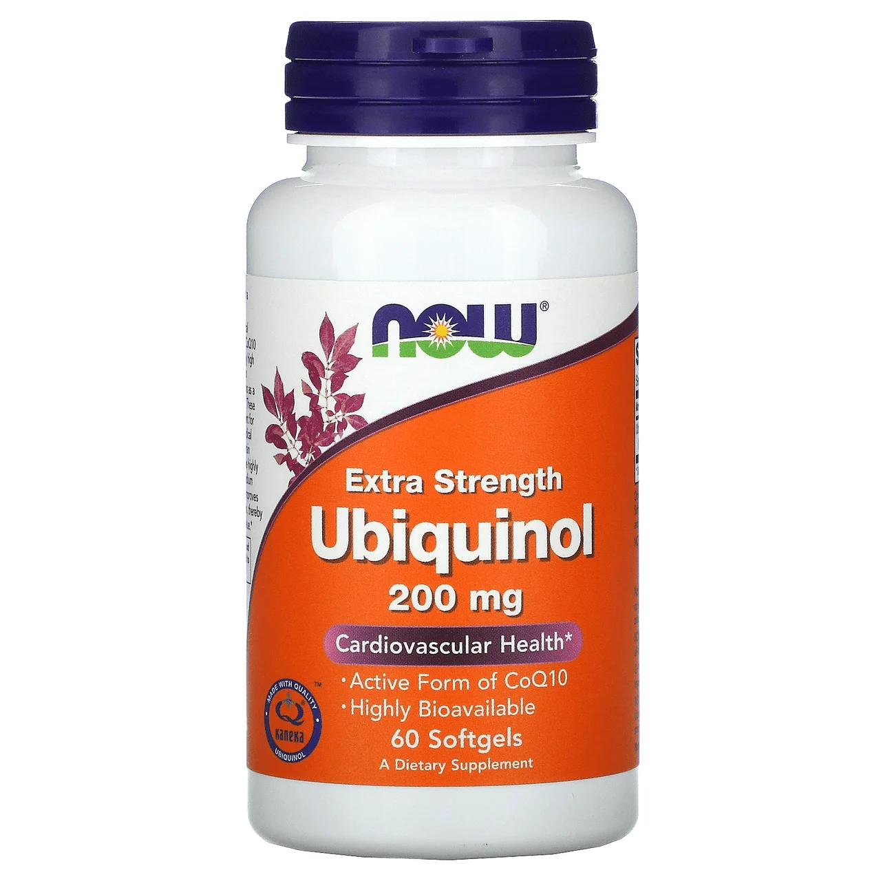 NOW Ubiquinol 200mg 60 softgels — Softgels - image 1 of 2