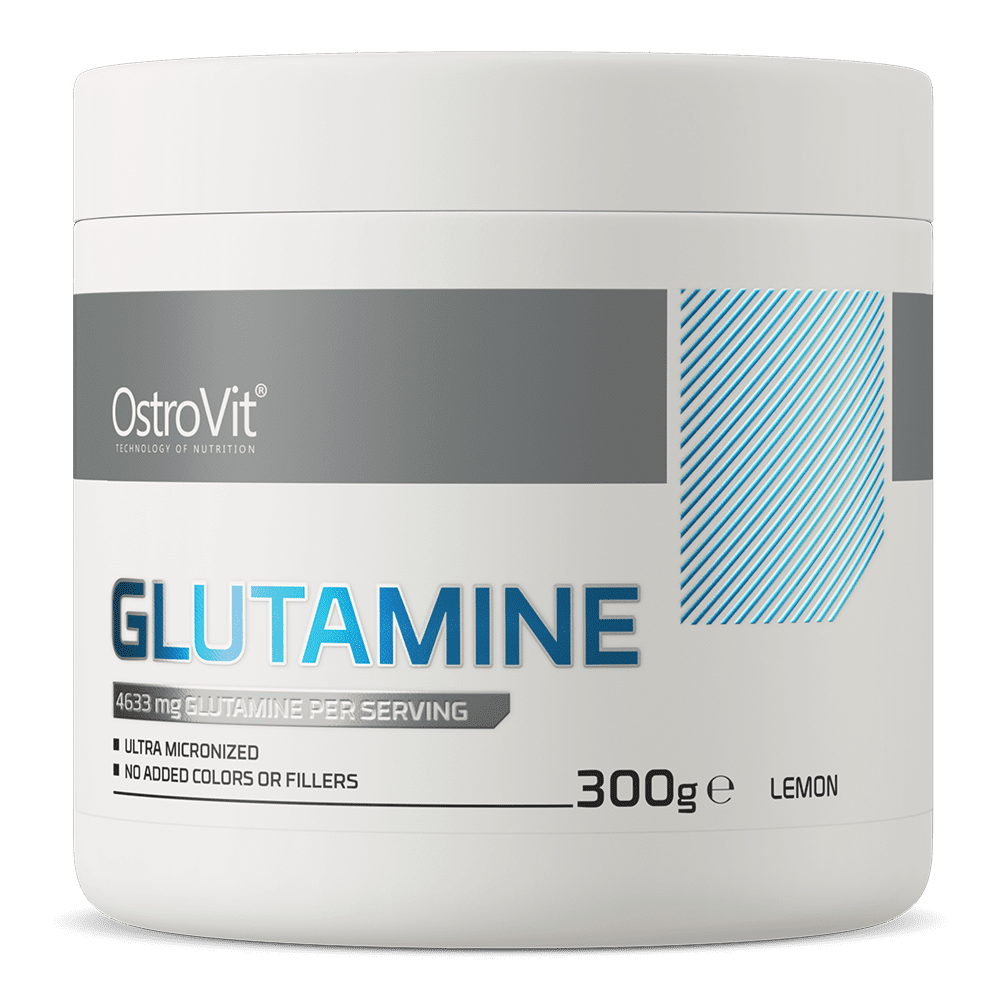 OstroVit Glutamine 300g Sidrun — Lemon — Powder view 1