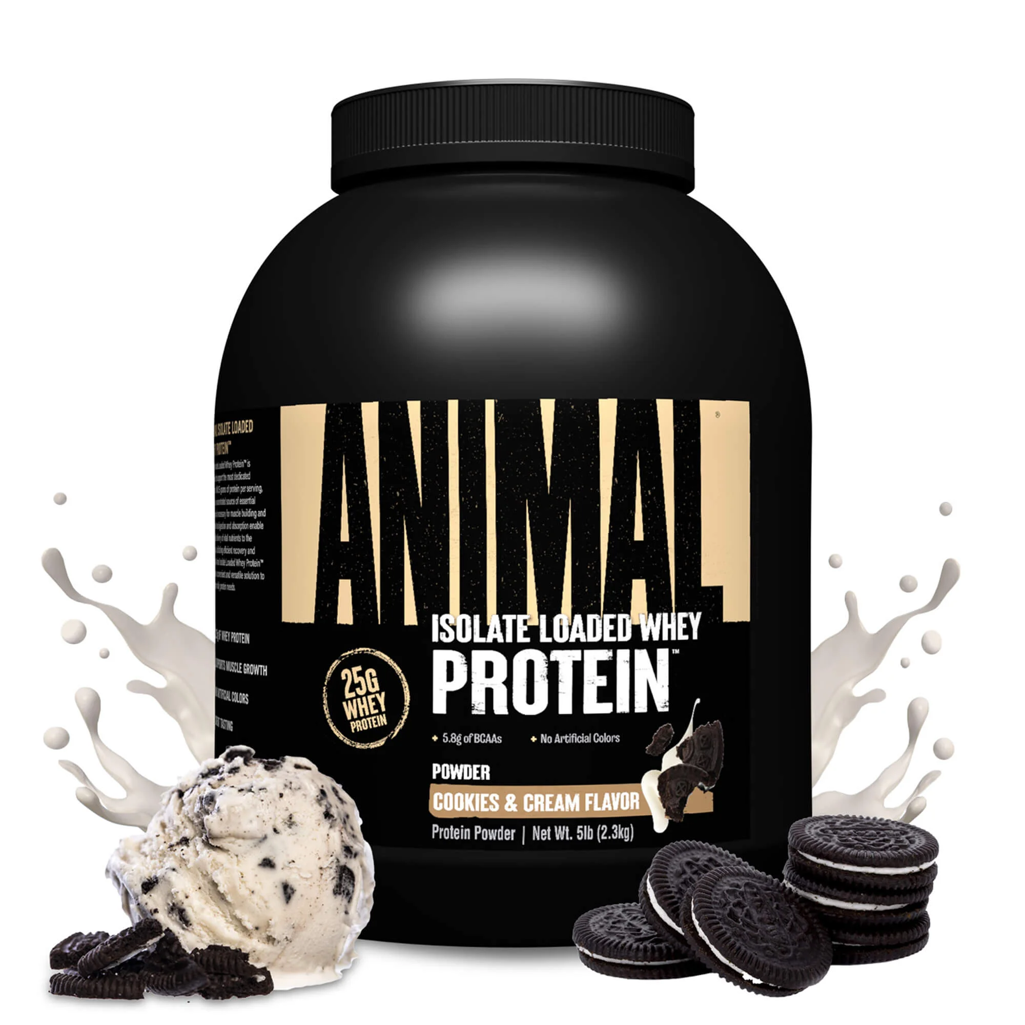 Universal Animal Whey Isolate Loaded 2.3 кг Кремовое печенье — Powder - image 1 of 2