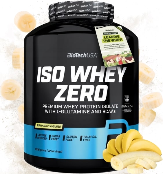 BIOTECHUSA ISO WHEY ZERO 1816g Banaan