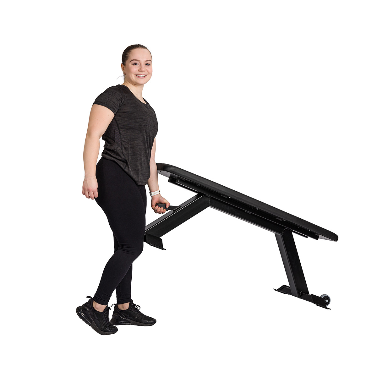 Wrange Pro Line Flat Bench lame pink view 4