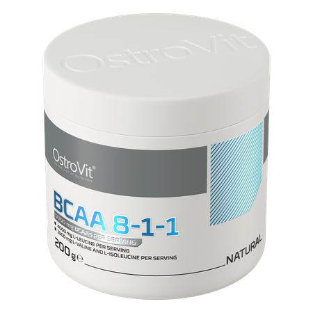 OstroVit BCAA 8-1-1 200g Naturaalne — Unflavored — Powder view 2