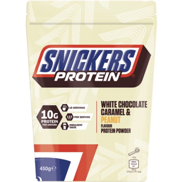 Mars Snickers Hi Protein - White Chocolate Caramel & Peanut — Chocolate — Powder - image 1 of 3