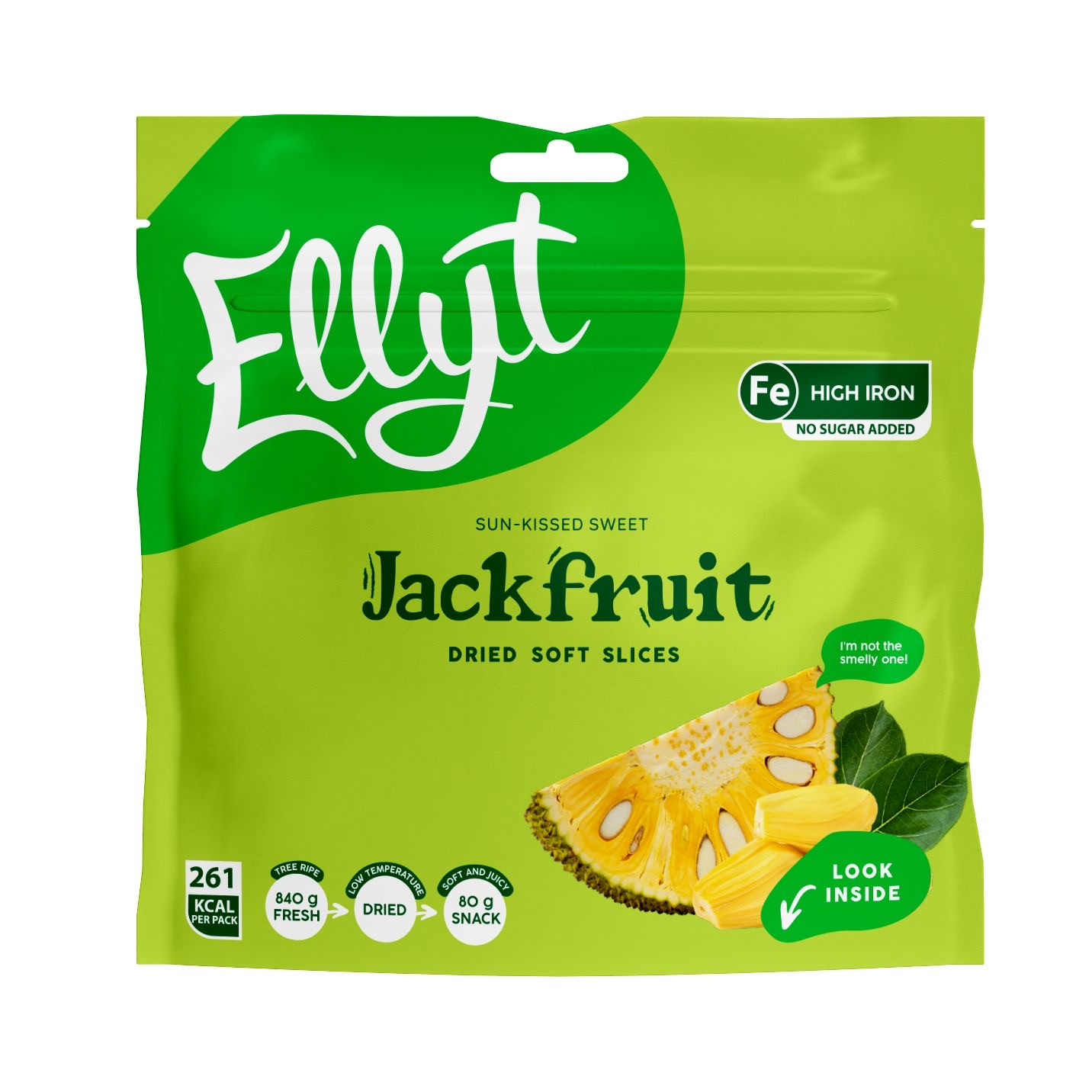 Pehme kuivatatud jaka (jackfruit) 80g — Snack view 1