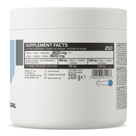 OstroVit Beta-Alanine 200g — Powder view 3