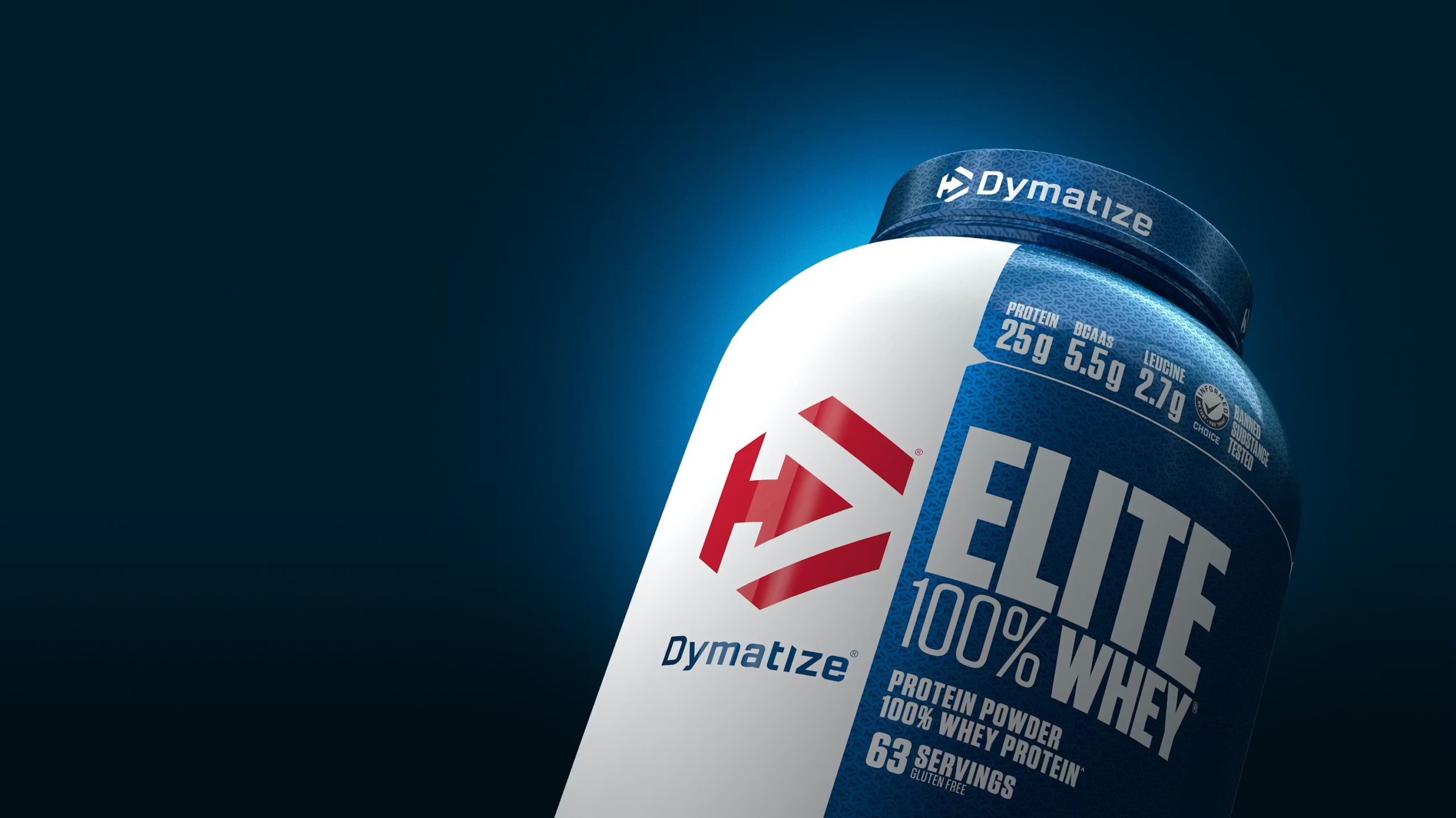 Dymatize Elite Whey 2.170kg Šokolaadine maapähkel — Chocolate — Powder view 2