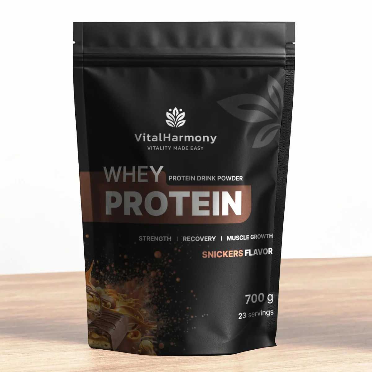 VitalHarmony Gold Whey Protein - Soolatud karamell — Caramel — Powder - product image