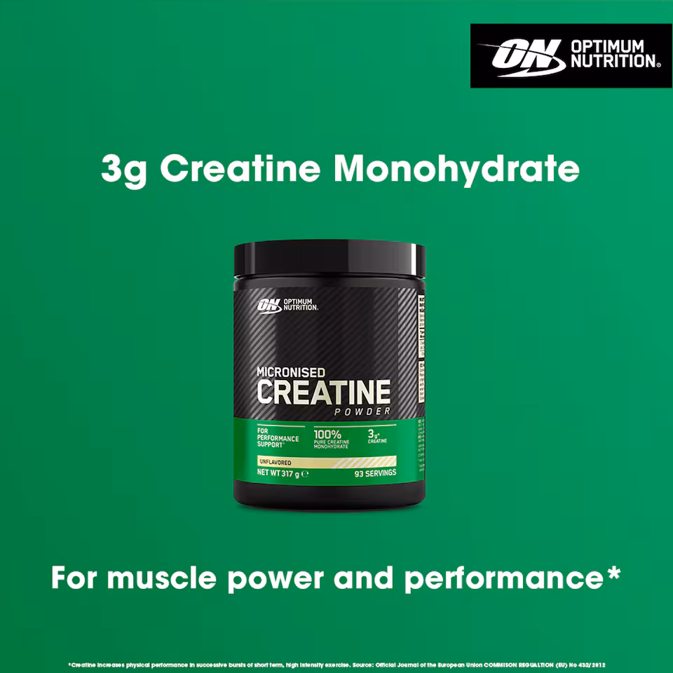 Optimum Nutrition Micronised Creatine 317g — Powder view 2