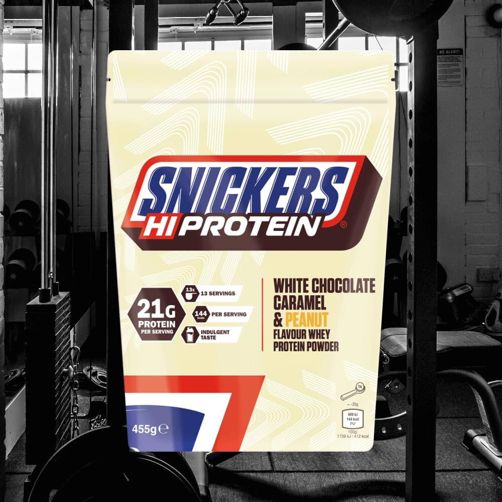 Mars Snickers Hi Protein - White Chocolate Caramel & Peanut — Chocolate — Powder view 2